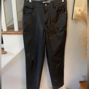 Zara leather pants